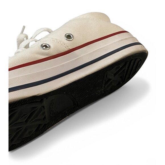 Converse All Star Chuck Taylor Low Rise Shoes White Sneakers Womens 7 - Picture 7 of 12